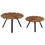 VidaXL vidaXL 2x Coffee Tables Solid Reclaimed Wood Couch Side End Tea Stand Table 6