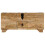 VidaXL vidaXL Solid Mango Wood Coffee Table 80x40x35cm Home Tea Side Telephone Stand 6