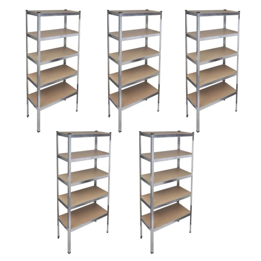 Storage Shelf Garage Storage Organizer Storage Rack High Quality MDF 5 pcs