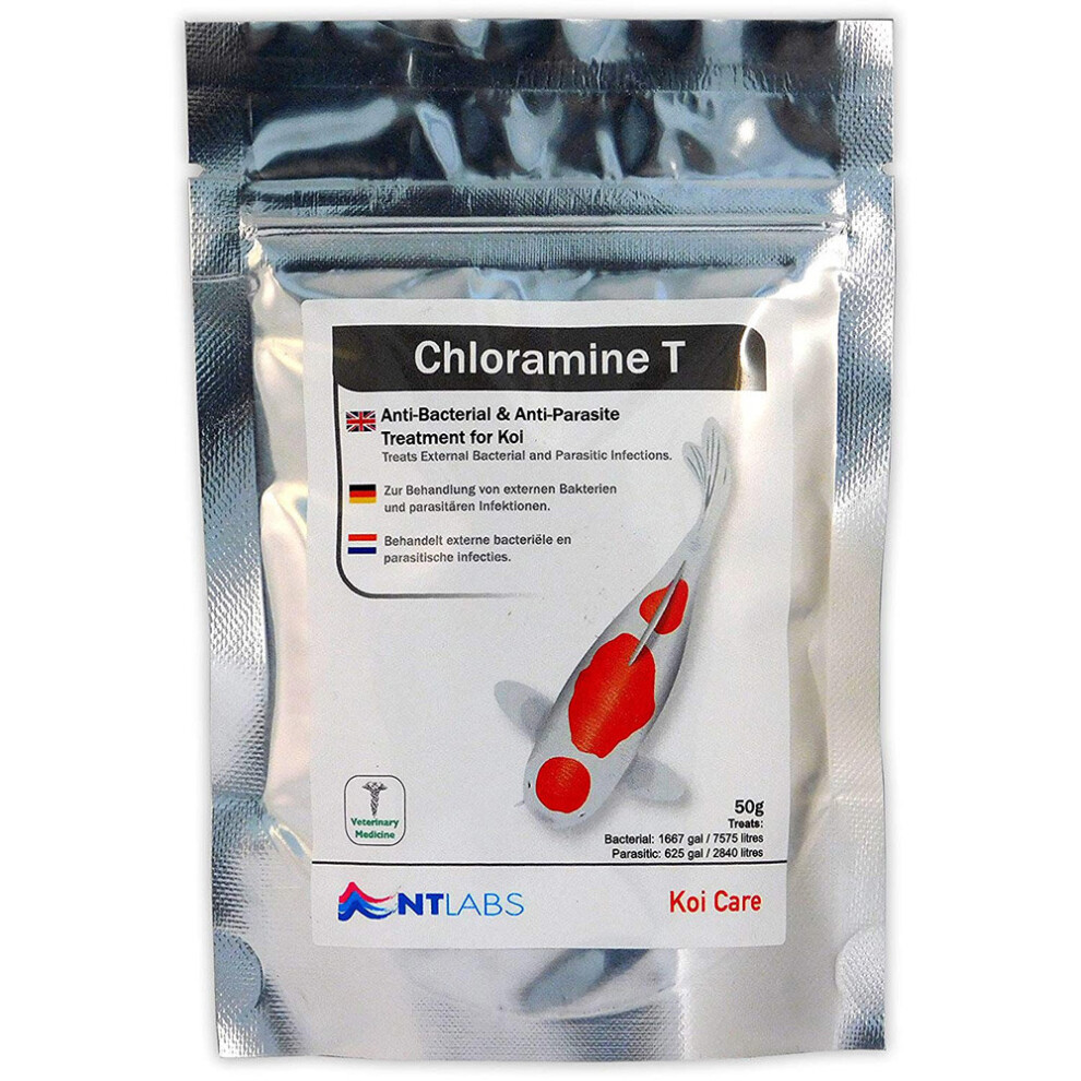 NT Labs Koi Care Chloramine T 50g