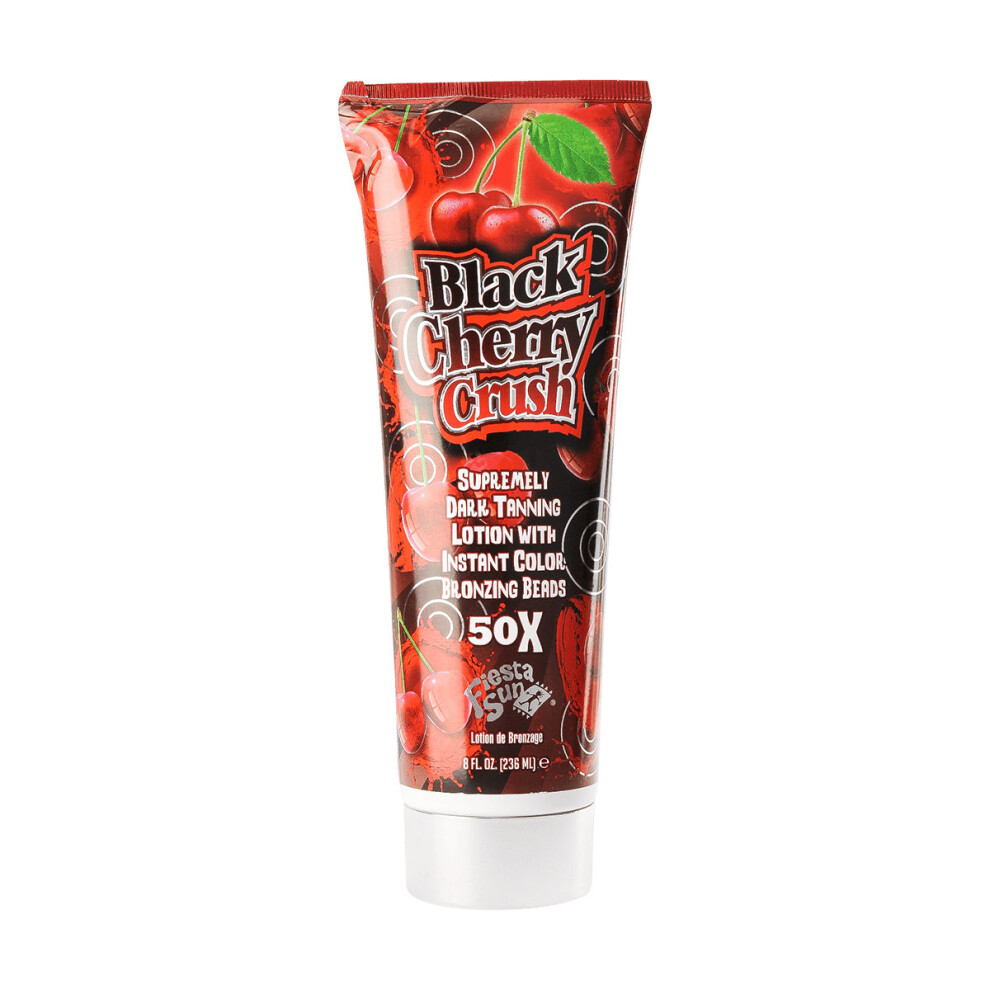 Fiesta Sun Black Cherry Crush Supremely Dark Tanning Lotion 236ml