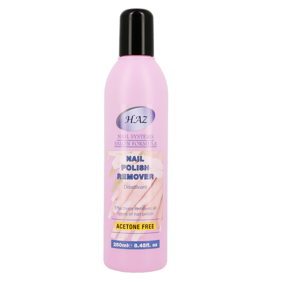 Haz Nail Polish Remover Acetone Free 250Ml