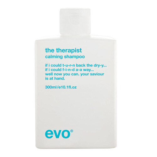 EVO EVO The Therapist Hydrating Shampoo - Hydrates  Strengthen and Softens Whilst Improving Shine - Protects Colour Treated Hair  Helps to Detangle -