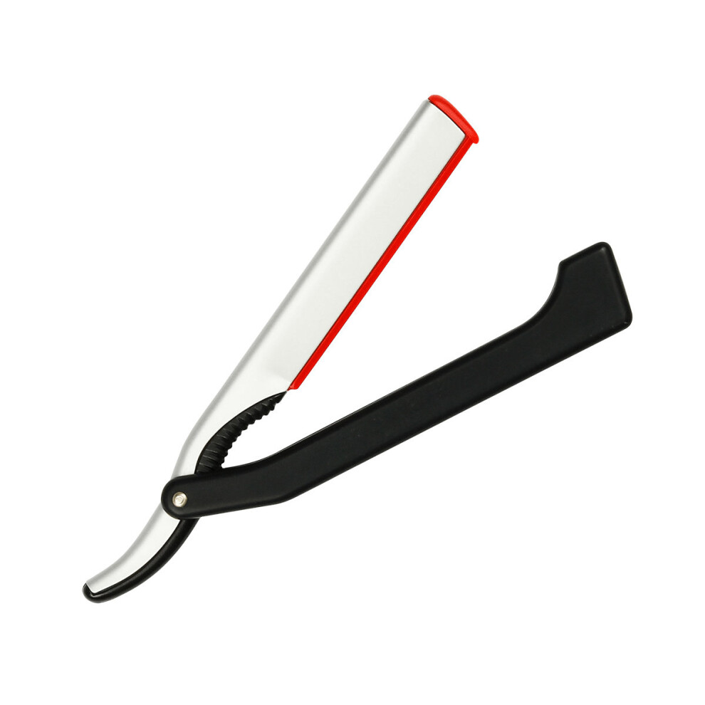 Dovo Silver Plastic Shavette Straight Razor (201 081)