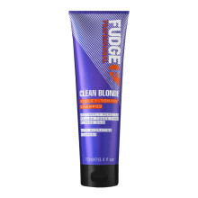 Haarpflege-Set - FUDGE - Fudge - Clean Blonde Violett Tönungsshampoo 250 ml