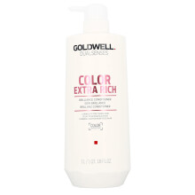 Goldwell DualSenses Color Extra Rich Brilliance Balsam 1000 ml - Jämnar ut grovt hår, ökar hårets lyster och minskar färgblekning
