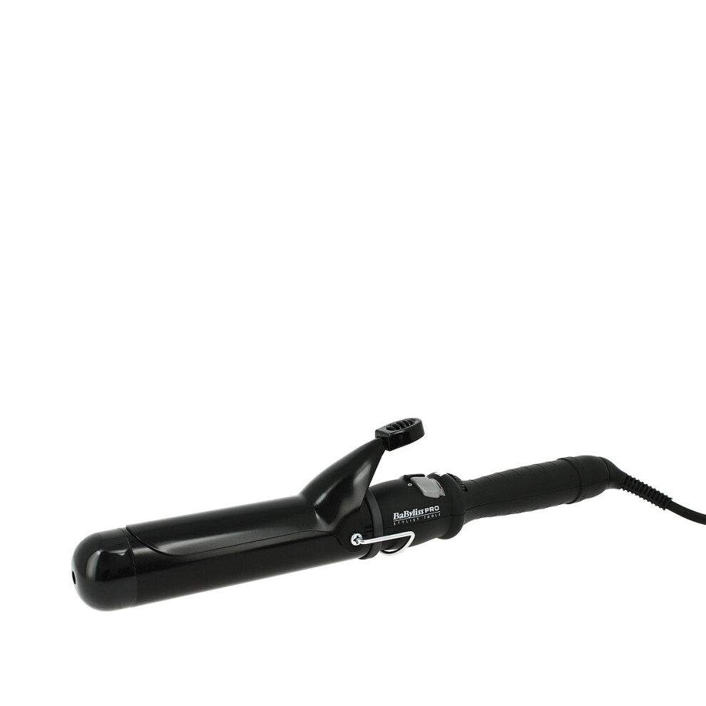 BaByliss Pro Ceramic Dial A Heat Curling Tong 38mm Black