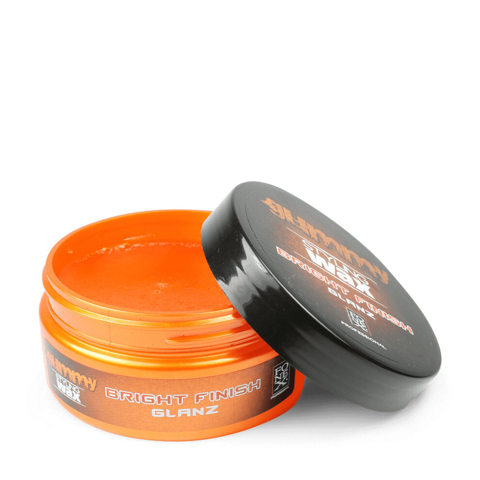 Fonex Gummy Styling Wax Bright Finish 150Ml - Strong Hold, Incredible Shine & Defined Texture