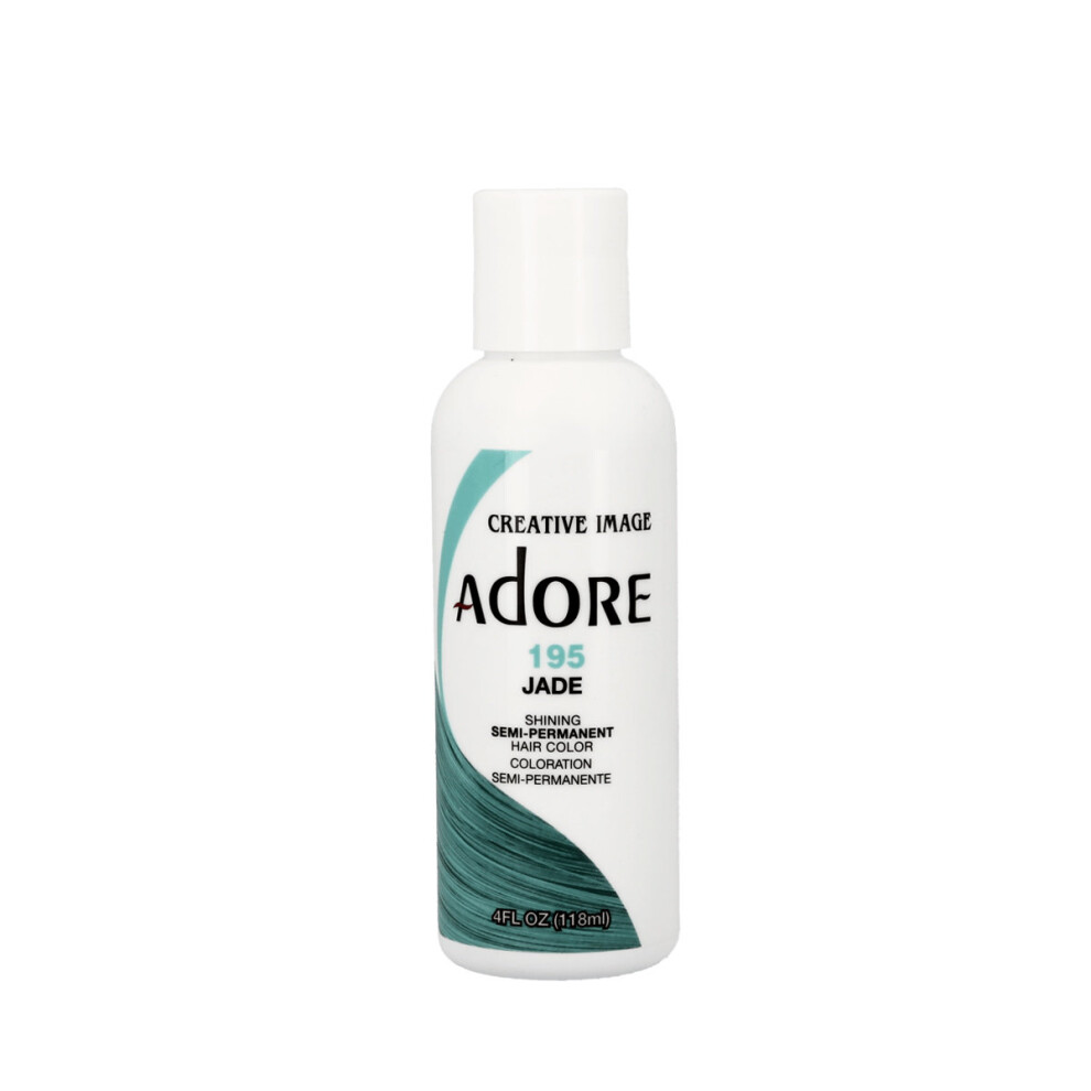 Photos - Hair Dye Creative Image Adore Shining Semi-Permanent Hair Color 195 Jade 118ml AD-195