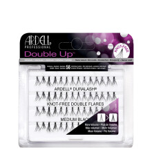 Ardell DuraLash Double Up Knot-Free Double Flares Medium Black