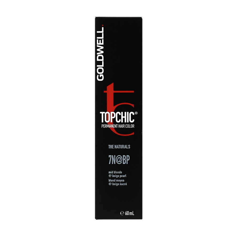 Goldwell Topchic 7N@BP Mid Blonde @ Beige Pearl Color 60ml