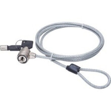 Manhattan 440271 Cable Lock for Notebook 1.40 M Cable Clear Black Polyvinyl 440271