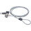 Manhattan 440271 Cable Lock for Notebook 1.40 M Cable Clear Black Polyvinyl 440271 1