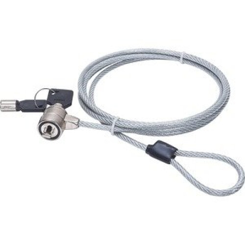 Manhattan 440271 Cable Lock for Notebook 1.40 M Cable Clear Black Polyvinyl 440271