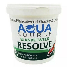 Aqua Source Blanketweed Resolve 1kg BR1000 - Fast Acting, Phosphate-Reducing, Algaecide-Free Pond Treatment for Blanketweed (Safe for Fish)