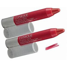 Clinique Chubby Stick Lip balm Super Strawberry x 2 travel size 1.2g