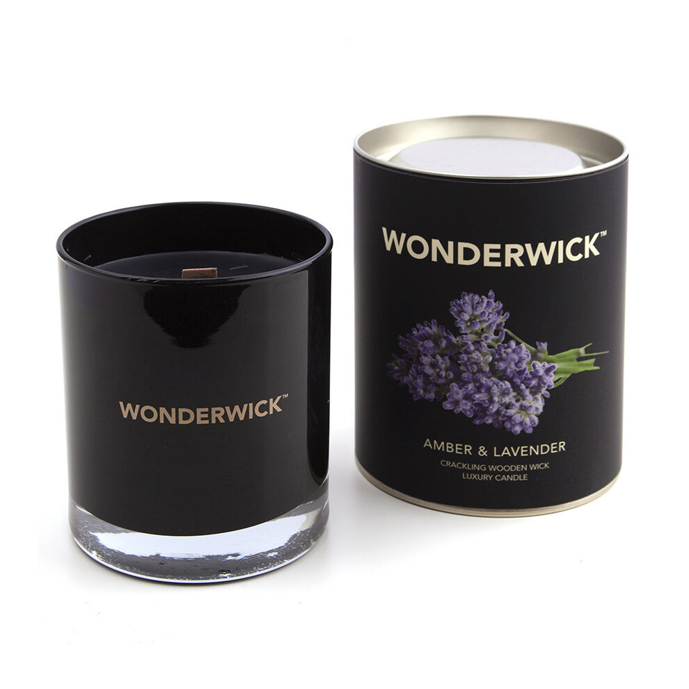 Wonderwick Noir Candle - Amber & Lavender