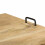 VidaXL vidaXL Solid Mango Wood TV Stand 110x35x45cm HiFi Cabinet Unit Table Centre 4