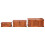 VidaXL vidaXL 3x Solid Acacia Wood Storage Chests Cabinet Trunk Organiser Box Unit 2