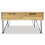 VidaXL vidaXL Solid Teak Coffee Table 80x80x40cm with 2 Drawers Living Room Furniture 6