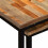 VidaXL vidaXL Solid Reclaimed Teak Nesting Coffee Table Set 2 Piece Furniture Desk 8