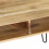 VidaXL vidaXL Solid Mango Wood TV Stand 110x35x45cm HiFi Cabinet Unit Table Centre 5