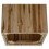 VidaXL vidaXL Genuine Teak Coffee Table 50x50x35cm Beige Side Living Room Furniture 5