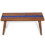 VidaXL vidaXL Teak Resin Coffee Table 100x50x40cm End Living Room Furniture Stand 10