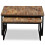VidaXL vidaXL Solid Reclaimed Teak Nesting Coffee Table Set 2 Piece Furniture Desk 3