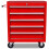 VidaXL vidaXL 5 Drawers Mechanics Tool Trolley Red Workshop Chest Box Storage Cabinet 5