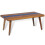 VidaXL vidaXL Teak Resin Coffee Table 100x50x40cm End Living Room Furniture Stand 7