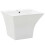 VidaXL vidaXL Wall-mounted Basin Ceramic White 500x450x410mm Bathroom Sink Wash Bowl 2