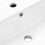 VidaXL vidaXL Wall-mounted Basin Ceramic White 500x450x410mm Bathroom Sink Wash Bowl 4