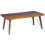 VidaXL vidaXL Teak Resin Coffee Table 100x50x40cm End Living Room Furniture Stand 8