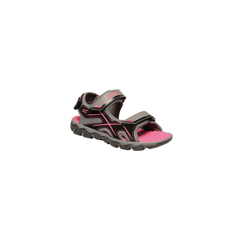 Regatta (12 Child Uk, Granite/Cabaret) Childrens/Kids Kota Drift Sandals