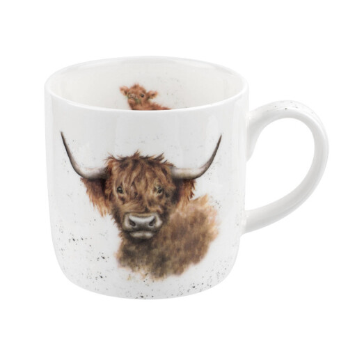 Wrendale Royal Worcester Wrendale Highland Coo Mug