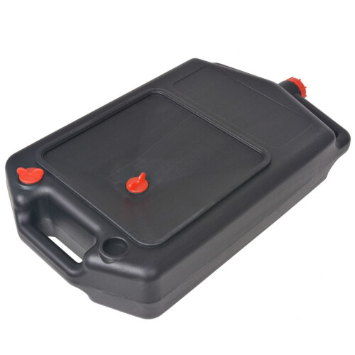 VidaXL vidaXL Portable Waste Oil Container 10 L Recycling Fluid Drip Tray Can Drainer 2