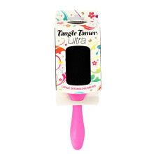 Escova Desembaraçadora Denman Tangle Tamer Ultra (Rosa) para Cabelos Cacheados e Naturais