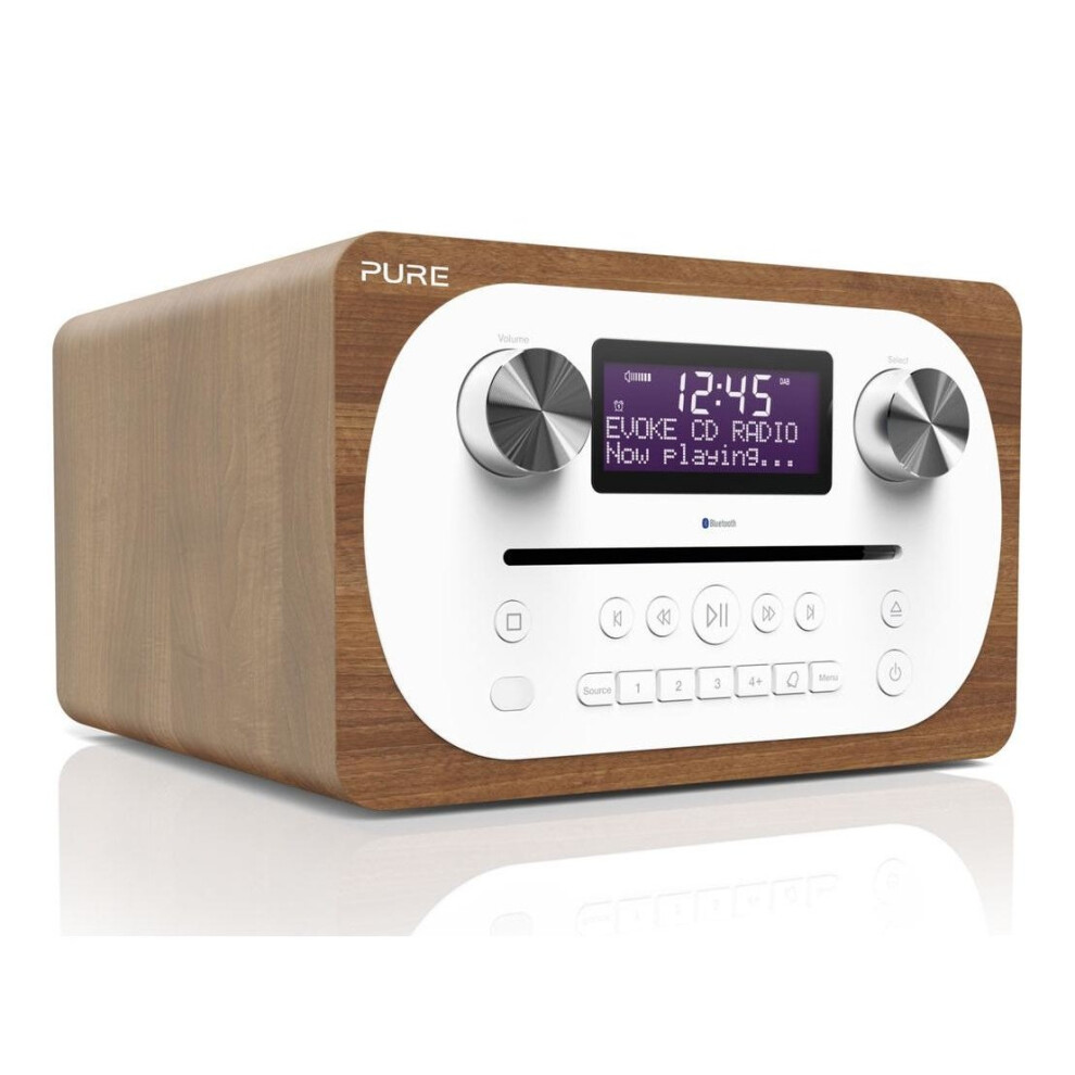 Pure Evoke C-D4 All-in-One Music System DAB+ FM Radio Bluetooth CD