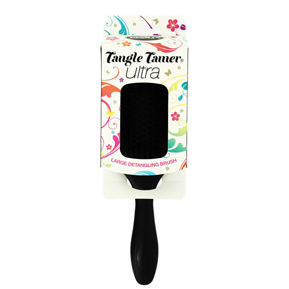 Denman D90l Tangle Tamer Brush Ultra Large Black