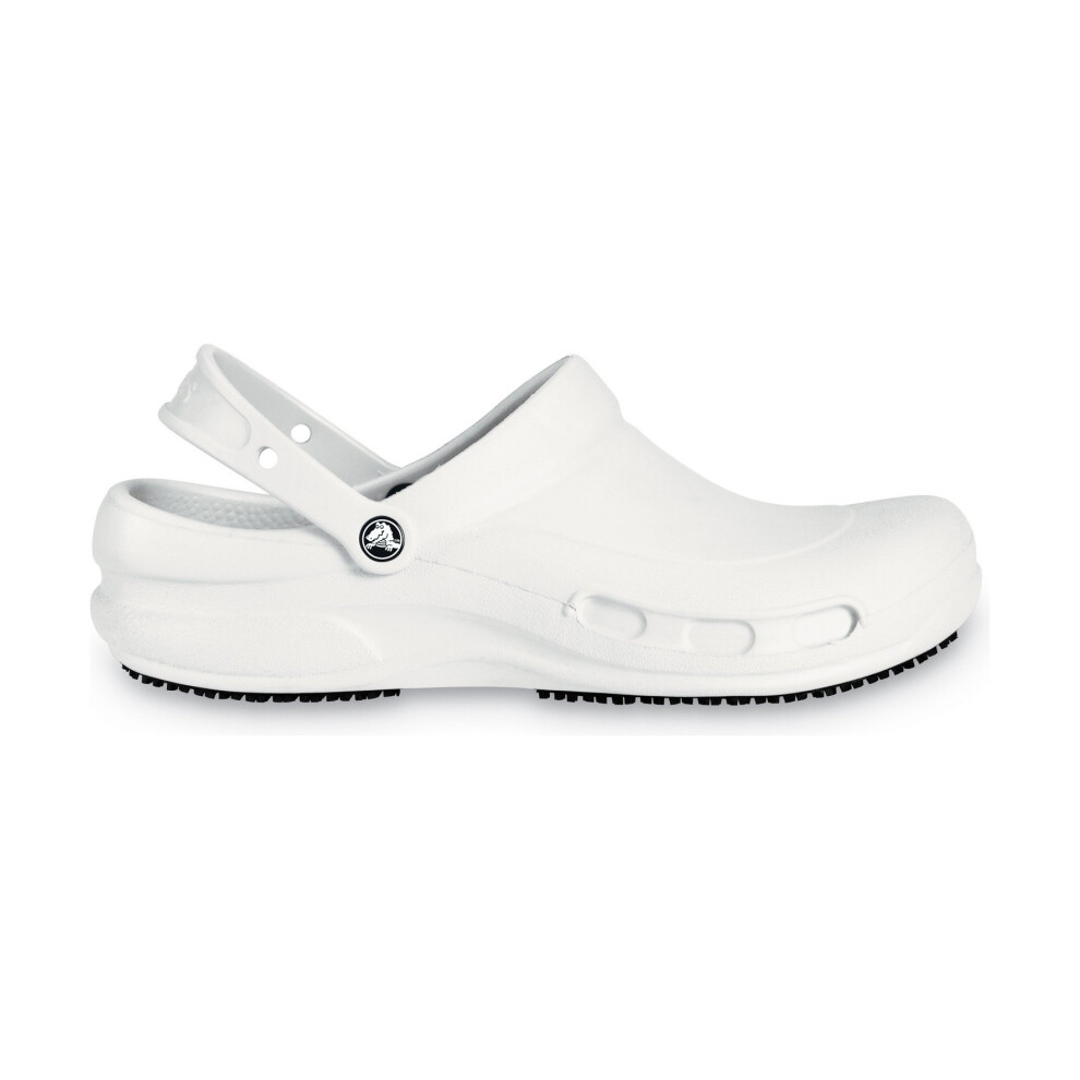 (4 UK, White) Crocs Unisex Bistro 10075 Work Clogs
