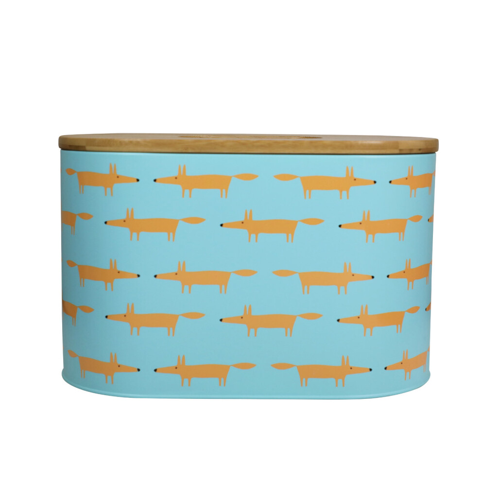 Scion Mr Fox Blue Bread Bin