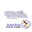C Full Body Pillow Cover in White 1