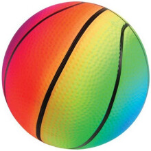US Toy GS828 Rainbow Pvc Basketballs, 5 in.