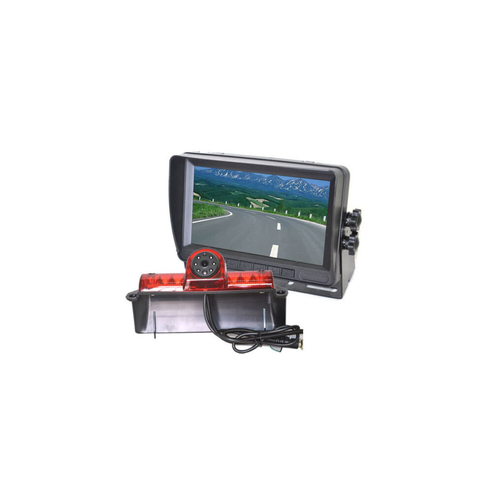 Vardsafe Brake Rear View Reverse Parking Backup Camera Kit Monitor For Chevy Express / Gmc Savana Light 8414763633580