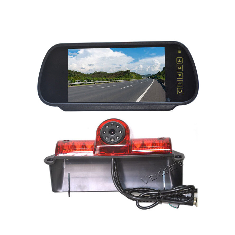 Vardsafe Reverse Rear View Backup Camera+Replacement Mirror Monitor For Chevy Express 8414763633610