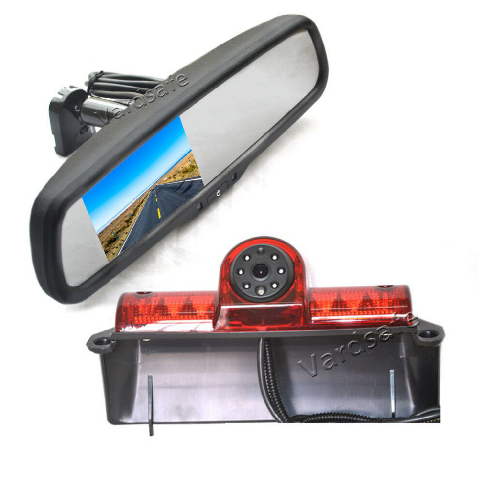 Vardsafe Rear View Reverse Parking Backup Camera & Replacement Mirror Monitor For Chevrolet Express 8414763633603