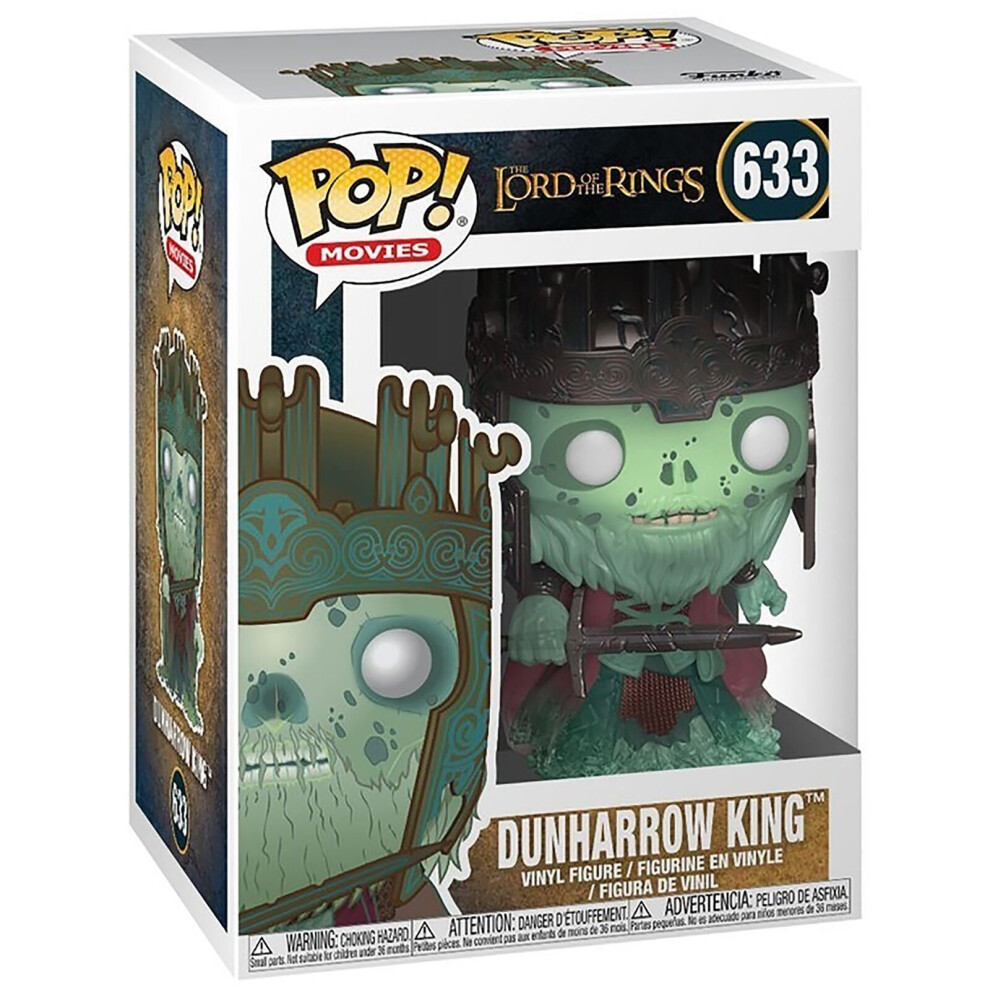 Funko Lord Of The Rings Pop! Movies Dunharrow King Vinyl Figure #633