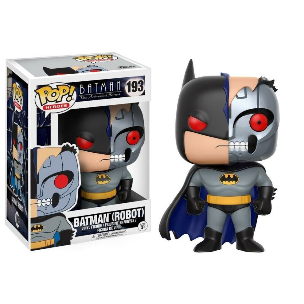 Funko POP! Vinyl DC Batman Robot Animated Series Figure Collectable Model No 193