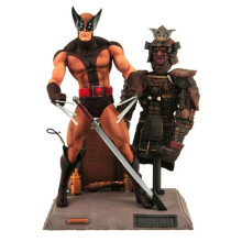 Diamond Select Wolverine Brown Costume Marvel Select X-Men Action Figure Model